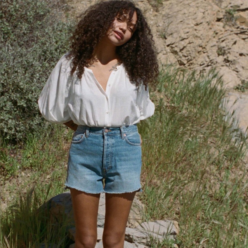 Brand New Doen Enid Jean shorts